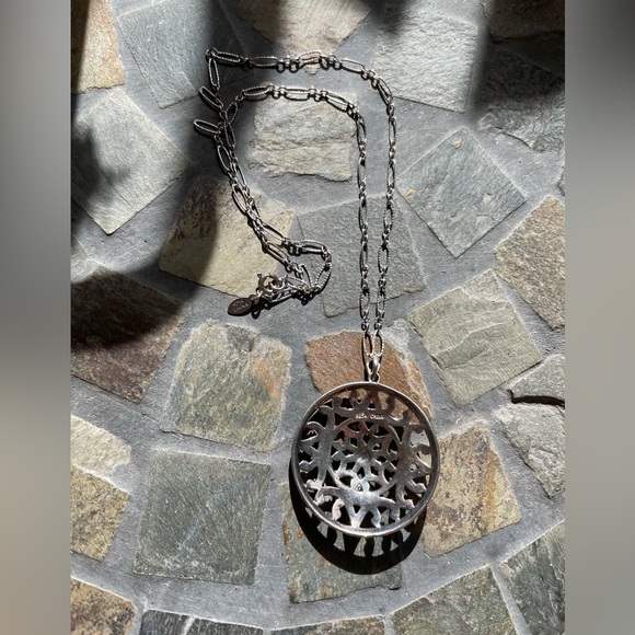 Marcasite Sterling Silver Pendant Chain - Picture 8 of 13